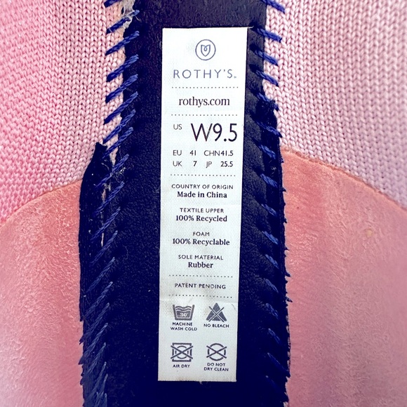 Rothy’s - The Point 🩷 9.5 - Picture 7 of 8